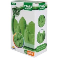 Esranın Dünyası Yeşil Kinetik Kum 500 G Eğlenceli Oyun Seti