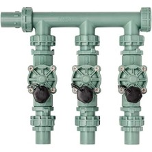 Esranın Dünyası 3-Valve Heavy Duty Manifold, Su Geçirmez Tasarım