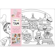 Esranın Dünyası Yıkanabilir Keçeli Kalem Boyama Matı