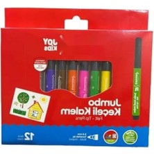 Esranın Dünyası Yüksek Kaliteli Jumbo Keçeli Kalem Seti, 12'li