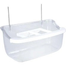 Esranın Dünyası Şeffaf Telli Izgaralı Kuş Yemliği - 10 Cm, 32 Adet