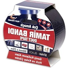 Esranın Dünyası Çok Amaçlı Siyah Tamir Bandı - 50MMX25MT