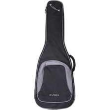 Esranın Dünyası Siyah-Gri Renk Seçeneği ile Elektro Gitar Gigbag