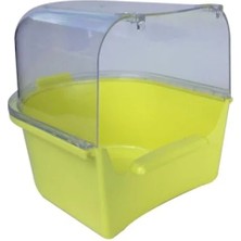 Esranın Dünyası Şeffaf Üst Kısım ve Renkli Alt Kısım ile Kuş Banyosu