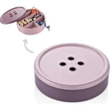 Esranın Dünyası Çok Amaçlı Dikiş Kutusu - Pembe Renk