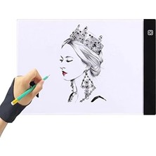 Esranın Dünyası Ultra Ince A4 Boy Çizim Tableti - LED Işıklı Kopyalama ve Eskiz Özelliği
