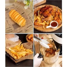 Esranın Dünyası Vintage Gazete Desenli Yağlı Kağıt, 50 Adet