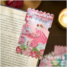 Esranın Dünyası Manyetik Kitap Ayracı - Çiçek Bahçesi Küçük Prens Temalı