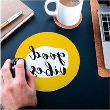 Esranın Dünyası Yuvarlak Tasarımlı Mouse Pad - 20 cm