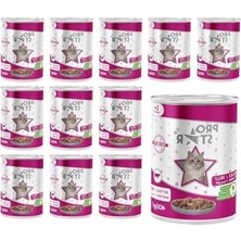 Esranın Dünyası 400 gr x 12 Adet Jöleli Konserve Kedi Maması