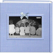 Esranın Dünyası 200 Fotoğraf Kapasitesine Sahip Gingham Kumaş Kılıflı Fotoğraf Albümü