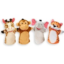 Esranın Dünyası El Kukla Seti - Hayvanat Bahçesi Temalı