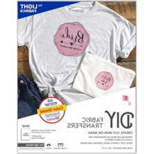 Esranın Dünyası Isı Transfer Kağıdı - Açık Renk Kumaşlar Için, 21.6X28 cm