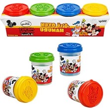 Esranın Dünyası 4'lü Oyun Hamuru Seti, Eğlenceli Mickey Mouse Temalı