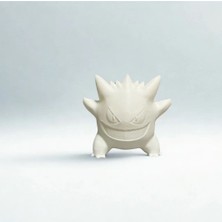 3D Baskı Gengar Dekoratif Figür – Boyanabilir Hobi & Koleksiyon Modeli