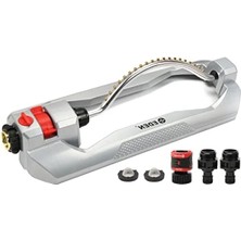 Esranın Dünyası Metal 2 Yönlü Salınımlı Fıskiye - Bahçe ve Çim Için Hızlı Bağlantı Seti