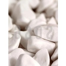 Esranın Dünyası Beyaz Dolomit Çakıl Taşı - 1-2 Cm, 1 kg