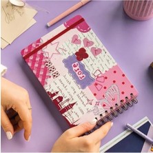 Esranın Dünyası 2026 Yılı Dikey Haftalık Ajanda, Spiralli Sert Kapak