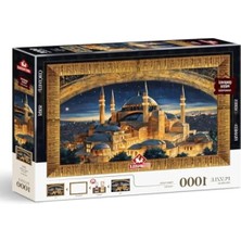 Esranın Dünyası 1000 Parça Çerçeveli Ayasofya Puzzle