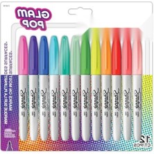 Esranın Dünyası Kalıcı Markör Seti - Ince Nokta ile Canlı Renkler (12 Adet)