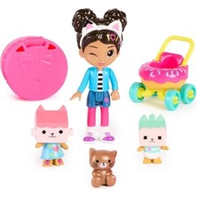 Esranın Dünyası Gabby's Dollhouse Kitty Care Figür Seti - 3 Yaş ve Üzeri
