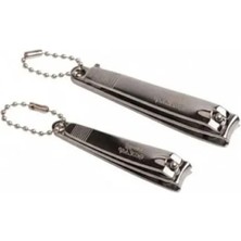 Esranın Dünyası 2'li Paslanmaz Çelik Tırnak Makası Seti - Mini ve Standart Boy