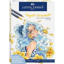 Esranın Dünyası Romantik Manga Seti, 8'li Goldfaber Sketch Marker