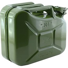 Esranın Dünyası 10 Litre Metal Akaryakıt Bidonu, Aktarma Borusu ile