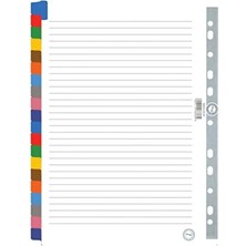 Esranın Dünyası 20 Renkli A4 Karton Ayrac, Dayanıklı Tasarım