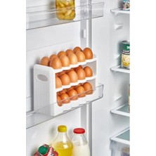 Esranın Dünyası 30 Bölmeli Yumurta Organizeri, 3 Katlı Bpa Içermeyen Saklama Kabı
