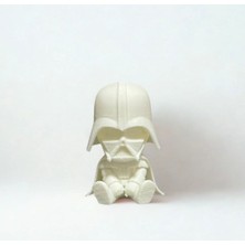3D Baskı Darth Vader Dekoratif Figür – Boyanabilir Hobi & Koleksiyon Modeli