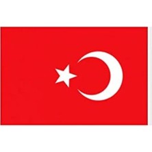 Esranın Dünyası 60 x 90 cm Ebatında Kumaş Türk Bayrağı