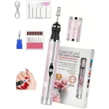 Esranın Dünyası 13 Parça Şarjlı Tırnak Törpüsü Seti - Profesyonel Manikür ve Pedikür