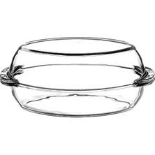 Esranın Dünyası Kapaklı Cam Tencere - 2850 cc