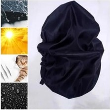 Esranın Dünyası Siyah Deri Motosiklet Sele Kılıfı - Uyumlu Modeller Için