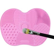 Esranın Dünyası Pratik Makyaj Fırçası Temizleme Matı - Silikon Malzeme