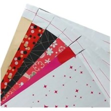 Esranın Dünyası Kendinden Bantlı Metalize Hediye Poşeti - 30X35 Cm, 100 Adet