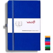 Esranın Dünyası Klasik Çizgili Defter 13X21 Cm, Lacivert, Kolay Açılan Sert Kapak