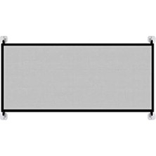 Esranın Dünyası Kumaş Çit Kapı Bariyeri, 150X75 Cm, Kolay Montaj