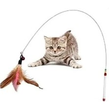 Esranın Dünyası 90 cm Uzunluğunda Kedi Oyun Oltası