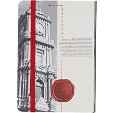 Esranın Dünyası Çizgili A6 Defter - Sert Kapak, 100 Yaprak