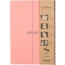 Esranın Dünyası Infinity Pastel Serisi Spiralli Defter - A4, 180 Yaprak