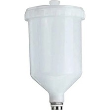 Esranın Dünyası 600 ml Kapasiteli Yedek Pvc Boya Haznesi, Beyaz