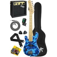 Esranın Dünyası 30 Inç Çocuklara Uygun Amfili Elektro Gitar Seti
