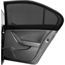 Esranın Dünyası Araç Yan Cam Güneşliği - Çift Taraflı Ağ Perde (2 Adet)