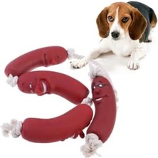 Esranın Dünyası Eğlenceli Sosis Şeklinde Köpek Oyuncağı