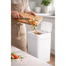 Kazen Home Kazen 18L Premium Sensörlü Çöp Kovası – Temassız, Sessiz Kapanma Özellikli Modern Tasarım