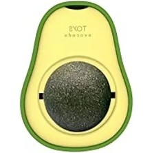 Esranın Dünyası Catnipli Doğal Kedi Yalama Topu - Avokado Şeklinde, 6 cm