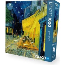 Esranın Dünyası 1000 Parça Puzzle - Kafe Terasta Gece