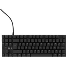 Esranın Dünyası Mekanik Switch 19 Mod Rgb Kablolu Tkl Oyun Klavyesi (Kırmızı Switch)